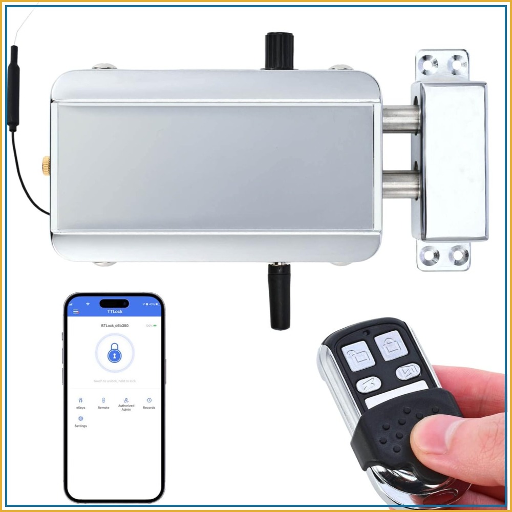 Smart Home Lock - Smart Hidden Deadbolt Lock with Remote