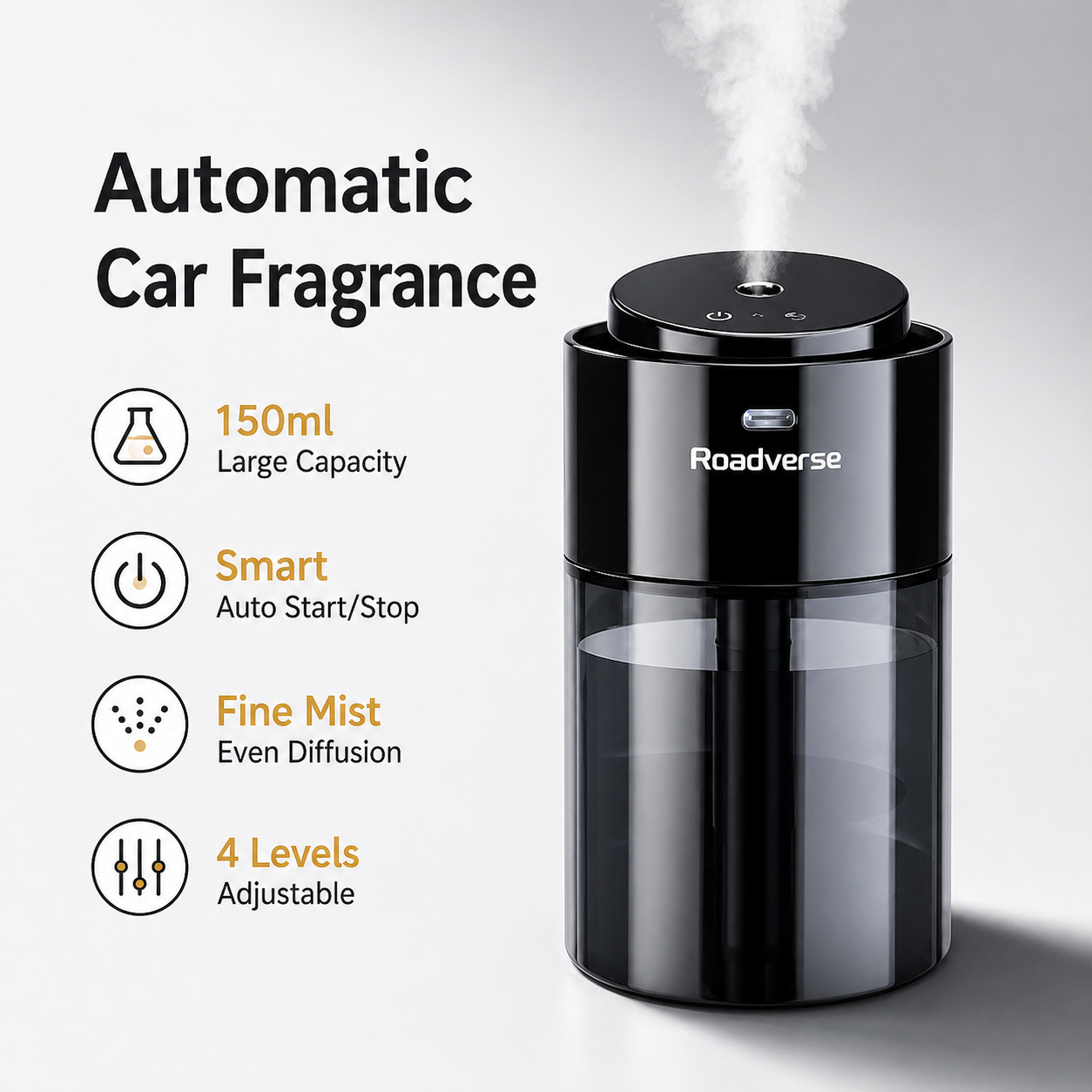 Smart Humidifier - Smart Car Air Freshener Air Purifier