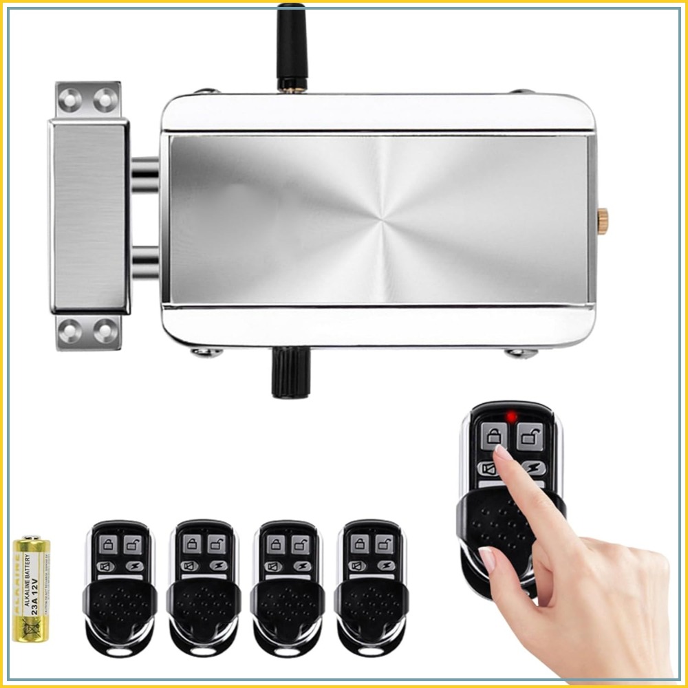 Smart Home Lock - Smart Wireless Remote Control Door Lock,
