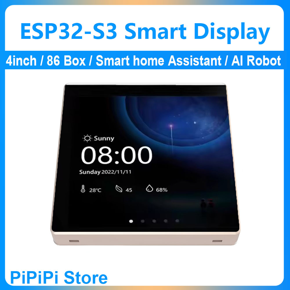 Smart Home Arduino - ESP32-S3 4inch Development Board 480x480 Display