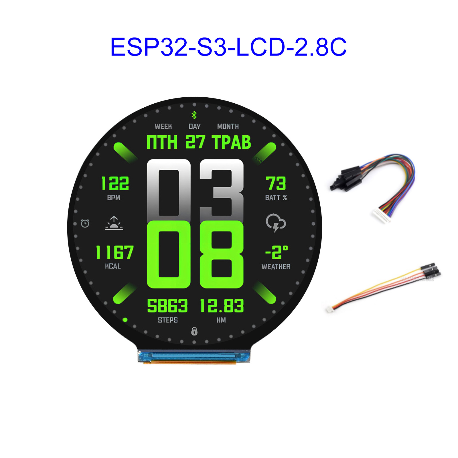 Smart Home Esp32 - ESP32 ESP32-S3 2.8-inch circular LCD screen
