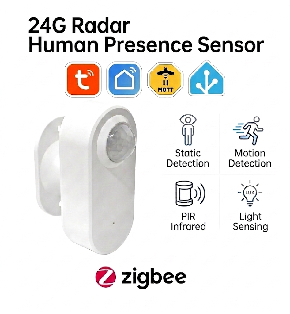 Smart Home Solution - Tuya Human Presence Sensor Smart Zigbee