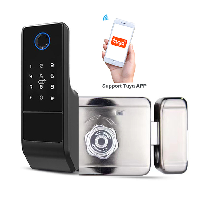 Smart Home Lock - No Wiring Outdoor Waterproof Smart Card