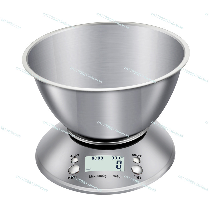 Smart Home Utensils - Household Stainless Steel Kitchen Scale 5kg/1g