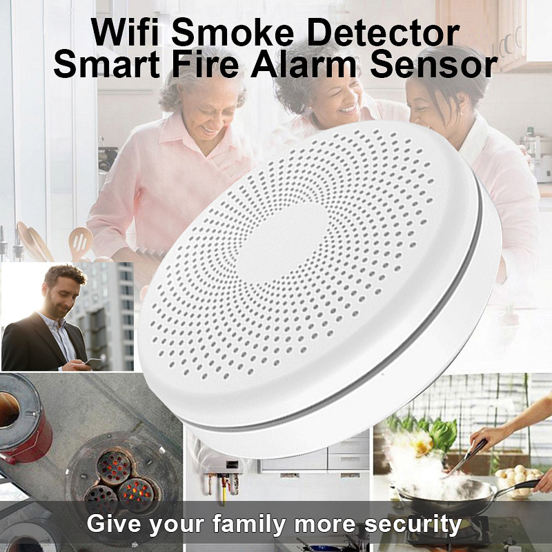 2 in 1 Version WiFi Tuya Smart – обзор и цена Smart Smoke Detector