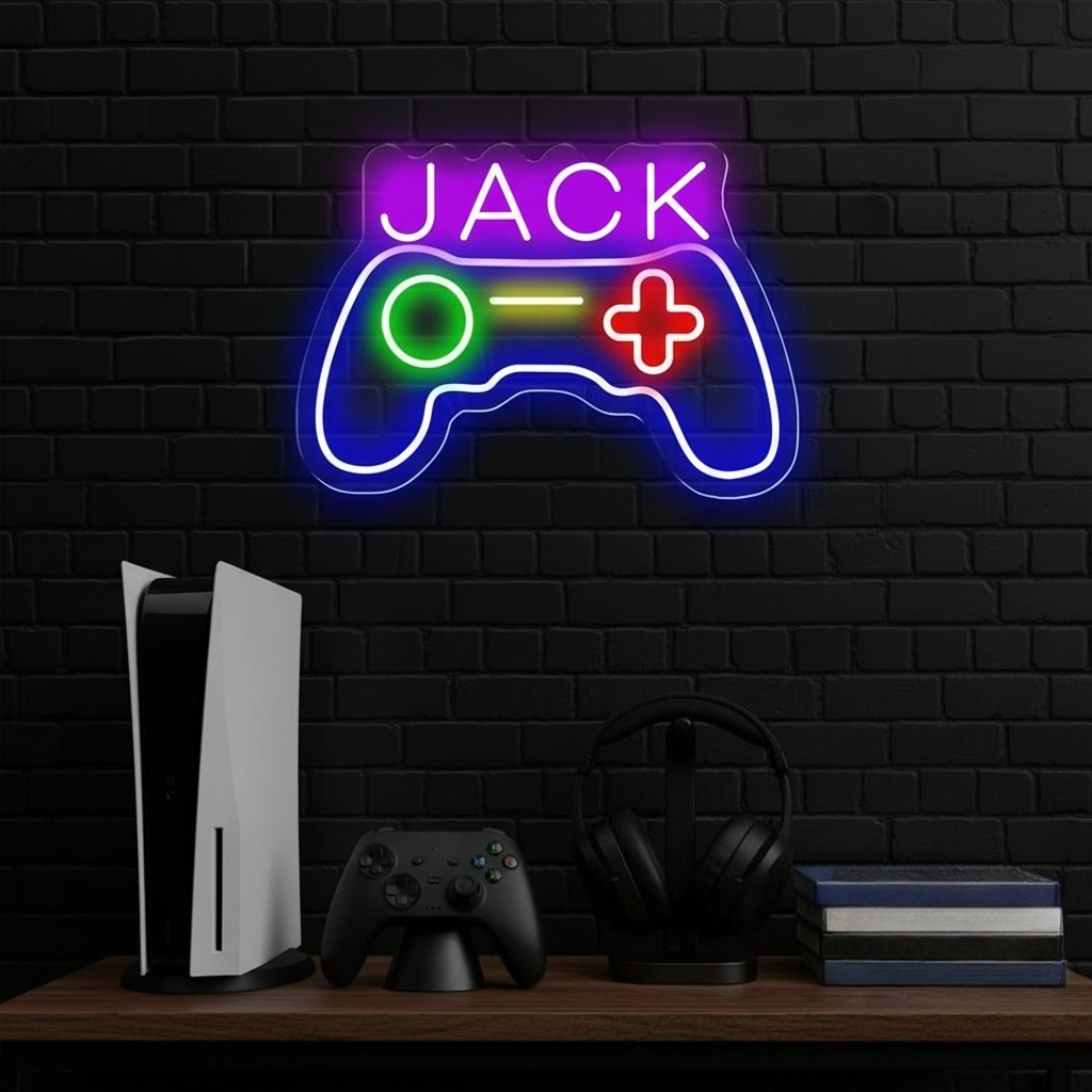 Custom Game Controller Neon Si – обзор и цена Smart Home Poster