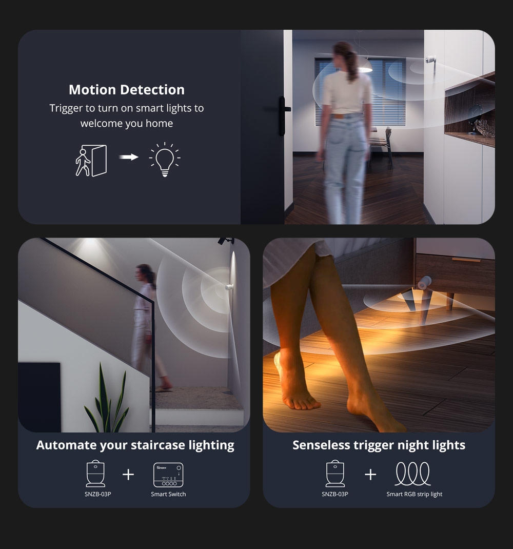SONOFF SNZB-03P Zigbee Motion  – обзор и цена Smart Home Solution
