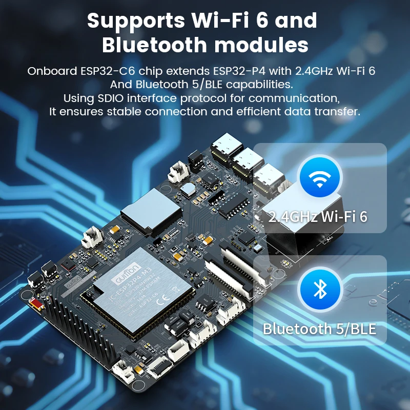 JC-ESP32P4-M3-DEV Development  – обзор и цена Smart Home Esp32