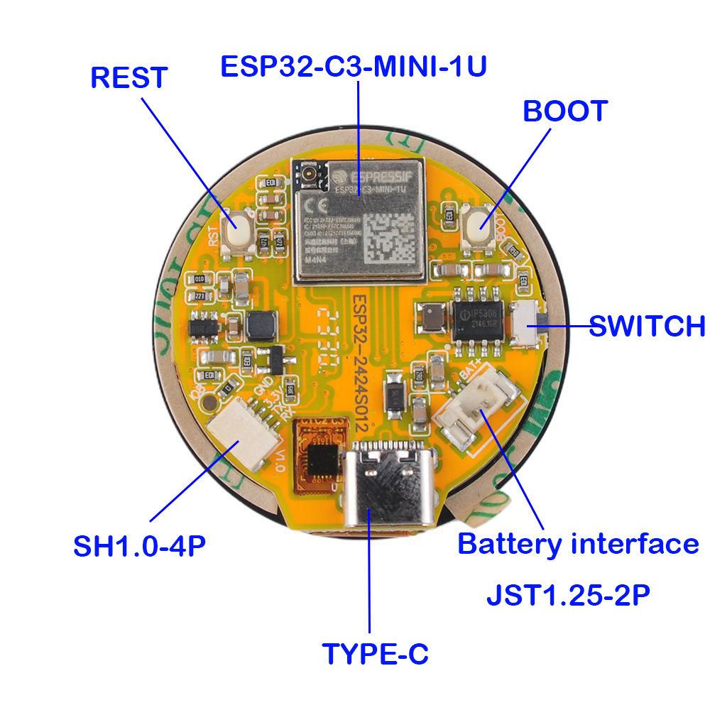 ESP32 Display 1.28 inch ESP32- – обзор и цена Smart Home Arduino