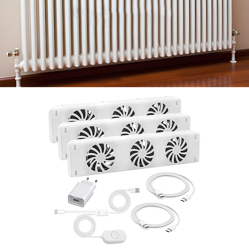 3-Fan Smart Radiator Fan For H – обзор и цена Smart Home Ventilation