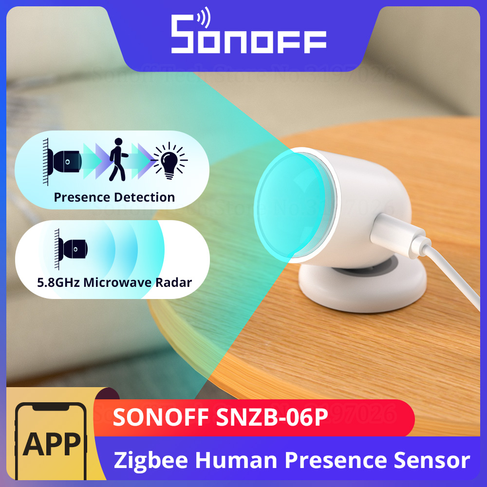 SONOFF SNZB-06P Zigbee Human P – обзор и цена Smart Home Retrofit
