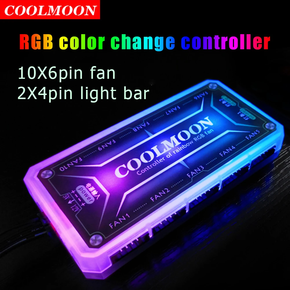 COOLMOON ARGB Controller 12V 5 – обзор и цена Smart Home Solution