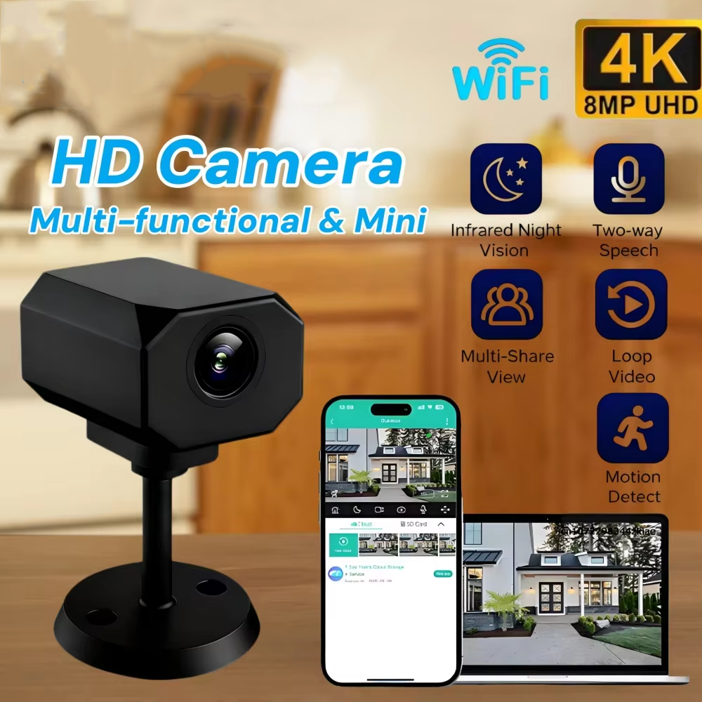 4K HD WiFi Security Camera for – обзор и цена Smart Home Solution