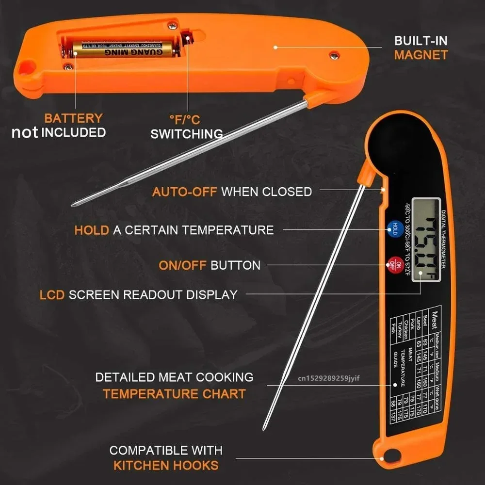 Digital Kitchen Food Thermomet – обзор и цена Smart Home Utensils