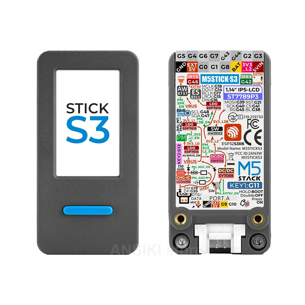 M5Stack M5StickS3 ESP32-S3 IoT – обзор и цена Smart Home Esp32