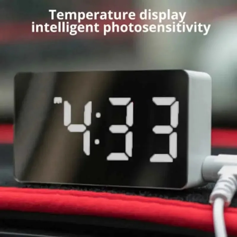LED Mirror Desktop Alarm Clock – обзор и цена Smart Home Retrofit