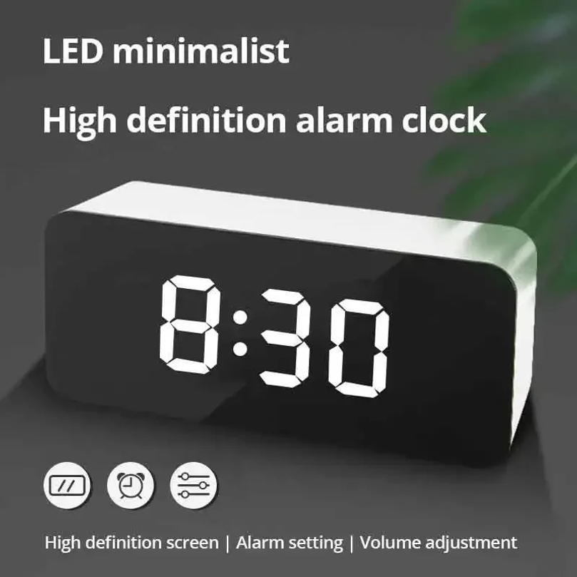 LED Mirror Desktop Alarm Clock – обзор и цена Smart Home Retrofit