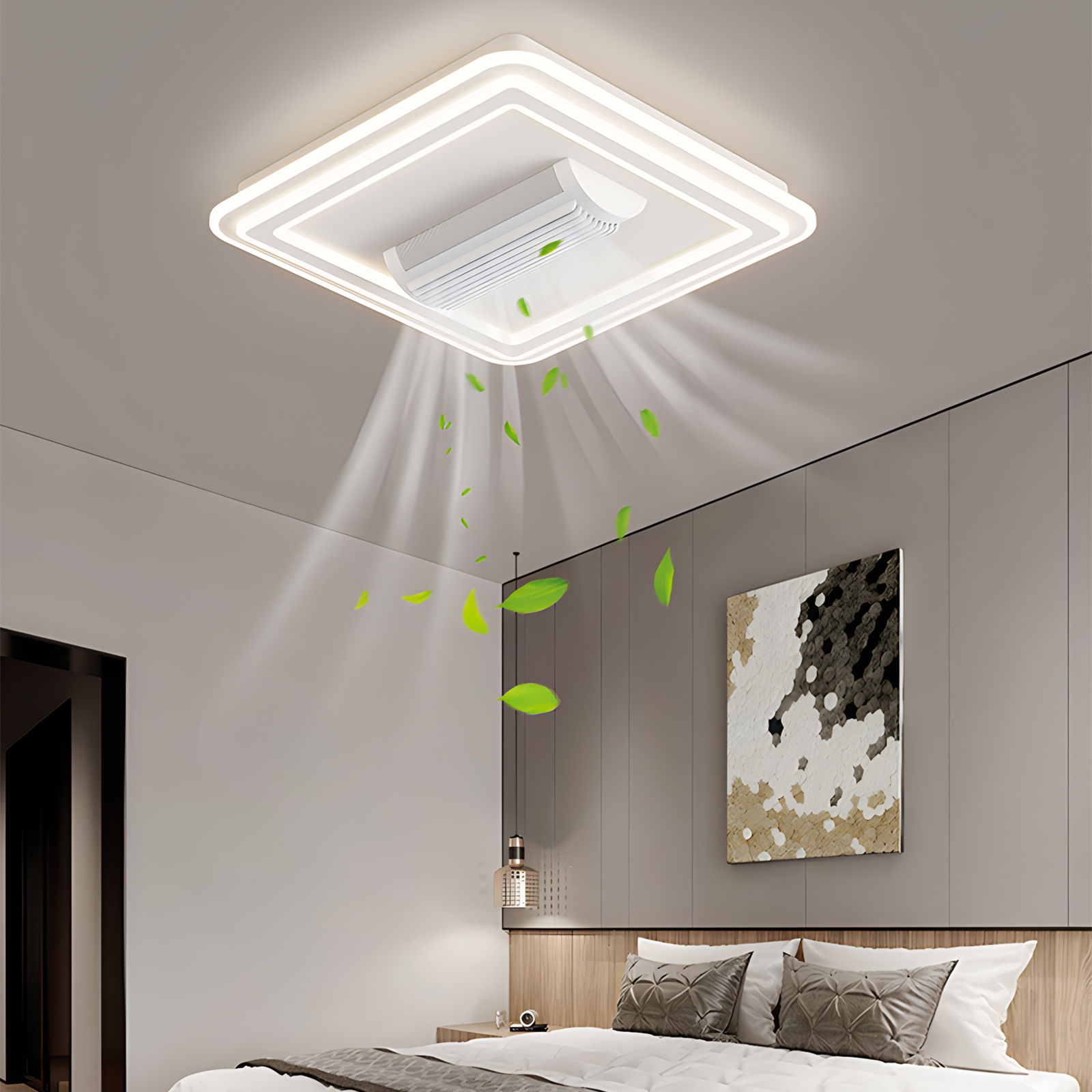 Modern Ceiling Fan with Light  – обзор и цена Smart Home Ventilation