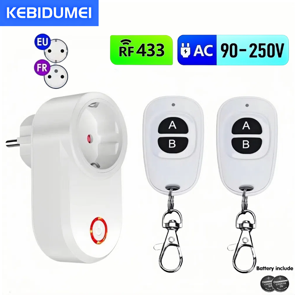 433Mhz Wireless Smart Outlet R – обзор и цена Smart Home Ventilation