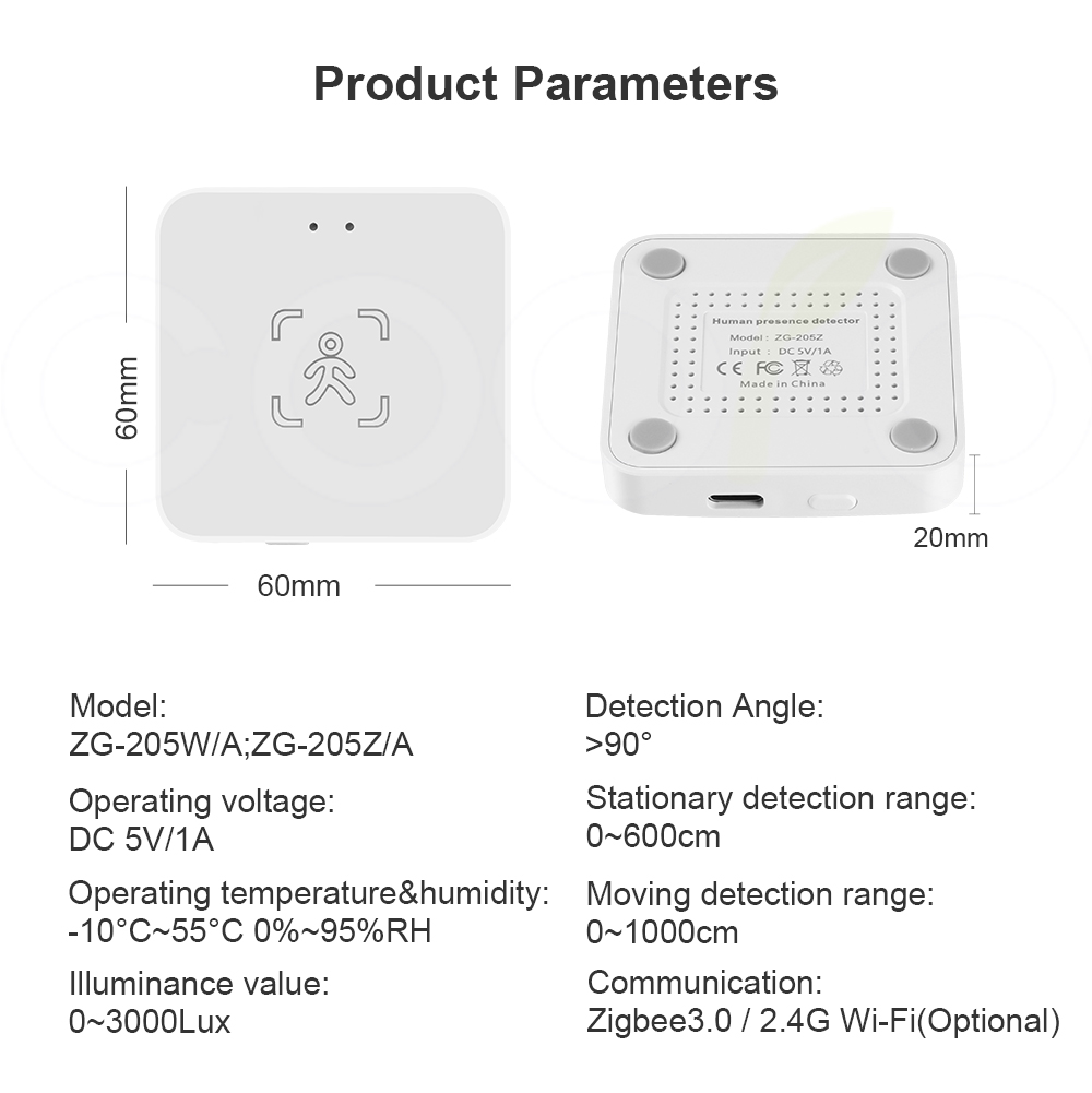 Tuya WiFi/ Zigbee Smart Human  – обзор и цена Smart Home Solution