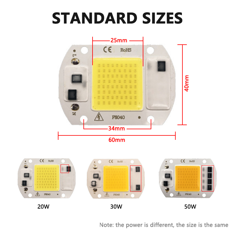 3000K 6000K LED COB Chip Light – обзор и цена Smart Bulb