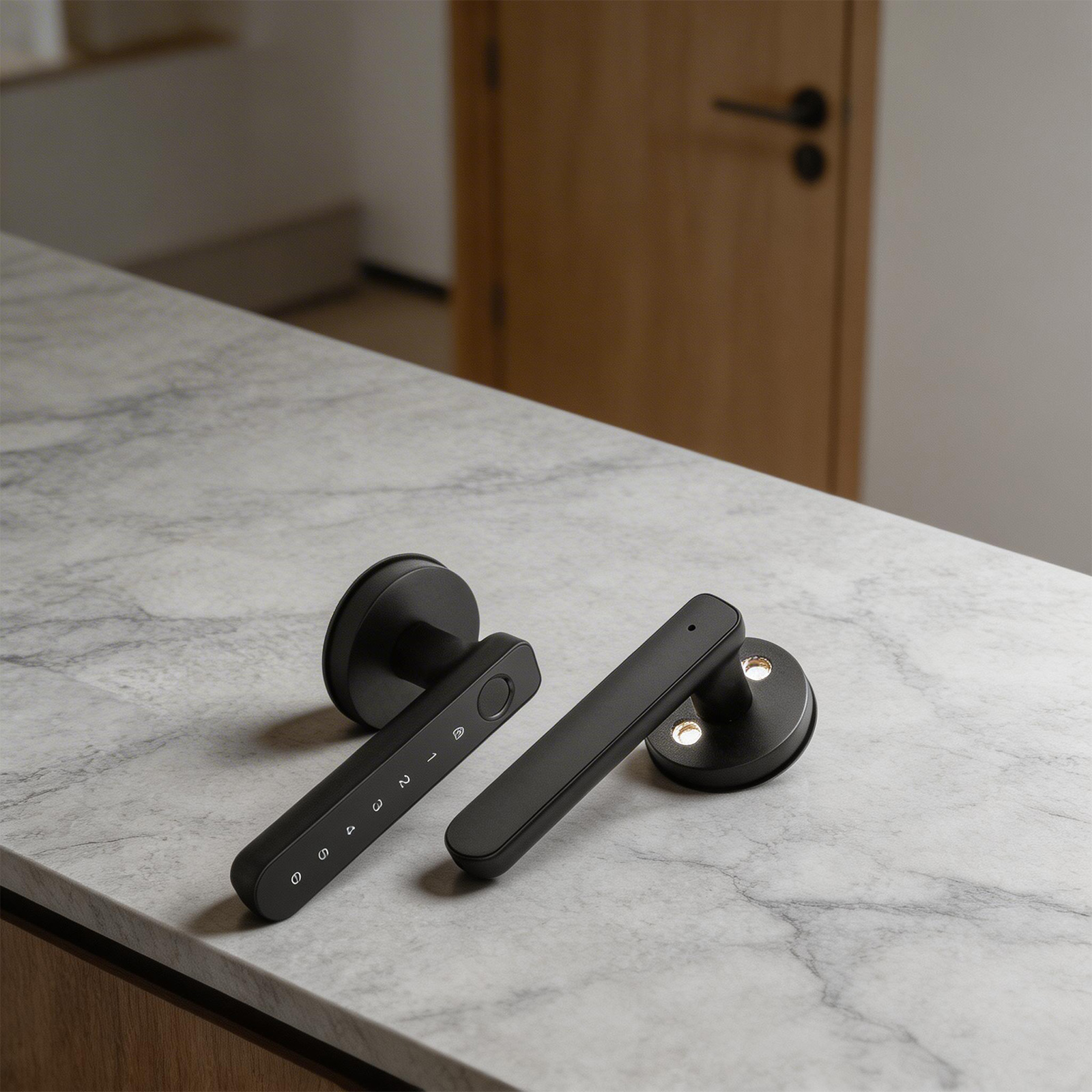 Smart Handle Lock with Fingerp – обзор и цена Smart Home Lock