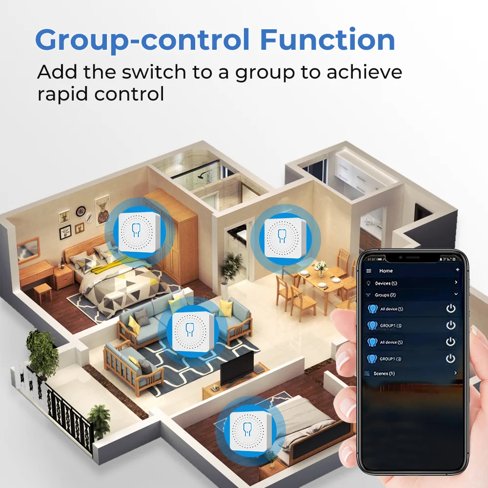 For Tuya Mini Smart WiFi Switc – обзор и цена Smart Home Solution