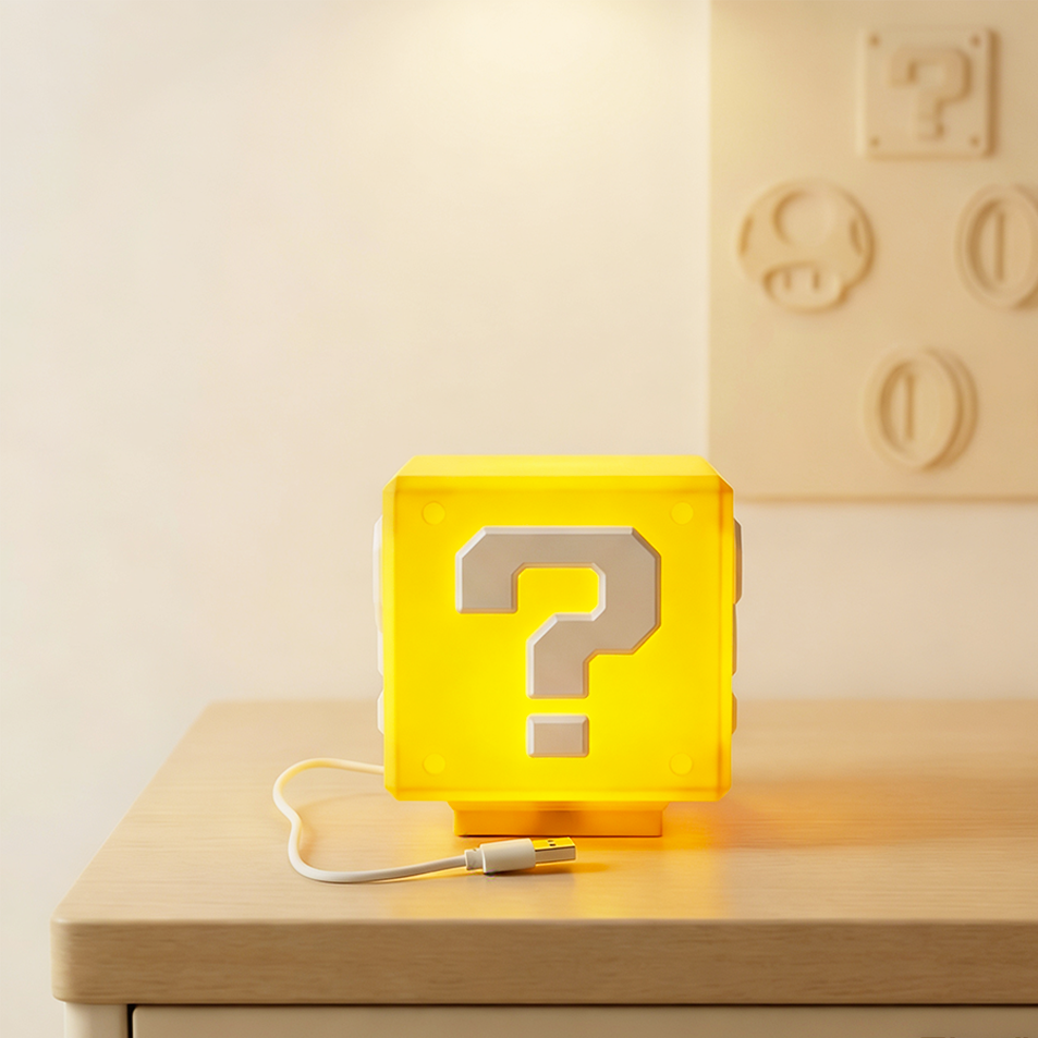 2026Question Block Lamp with S – обзор и цена Smart Home Room