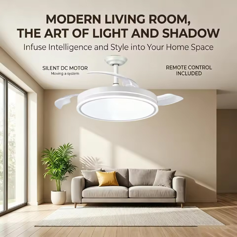 Smart LED Ceiling Fan with Lam – обзор и цена Smart Home Ventilation