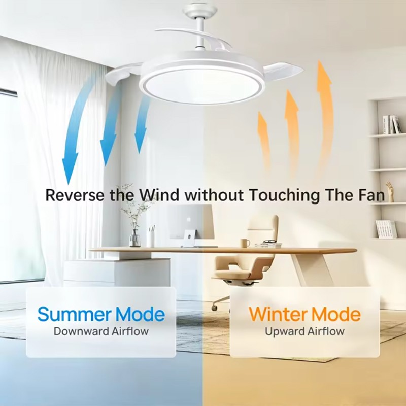 Smart LED Ceiling Fan with Lam – обзор и цена Smart Home Ventilation
