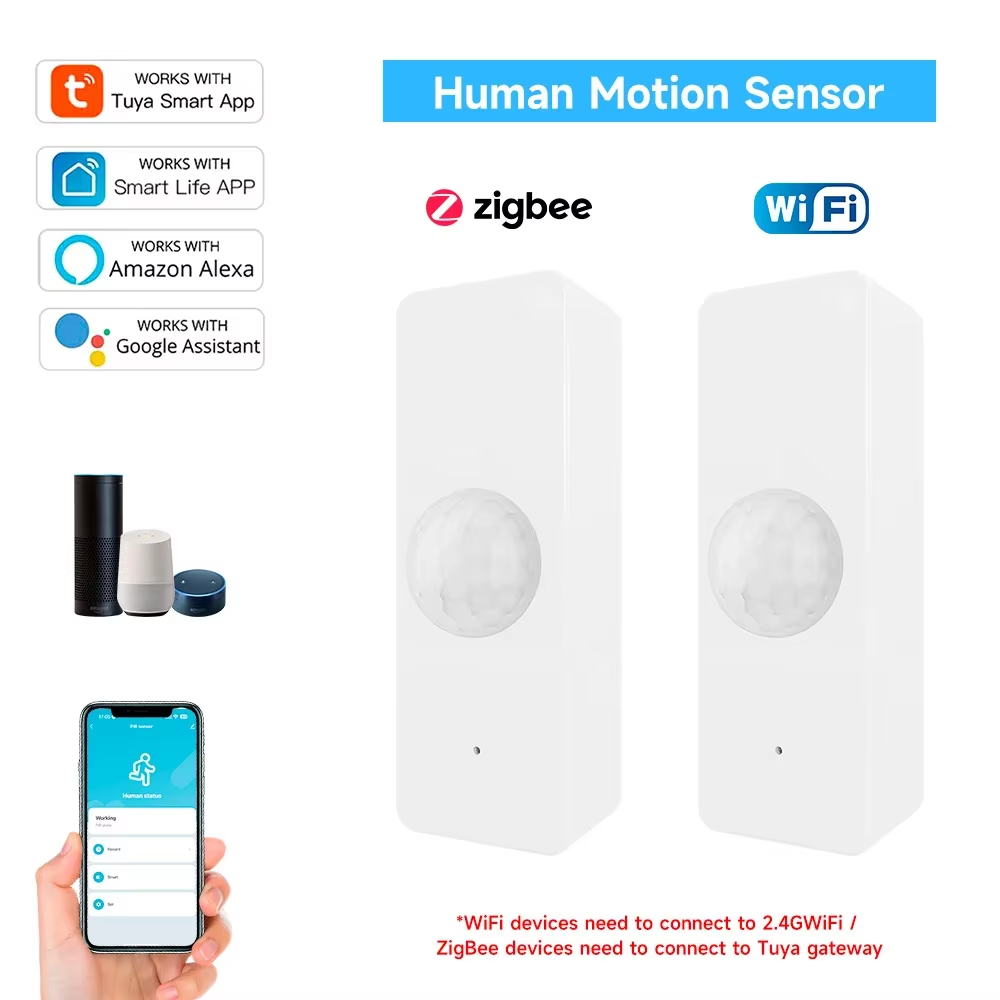 Tuya WiFi Zigbee PIR Motion Se – обзор и цена Smart Home Solution
