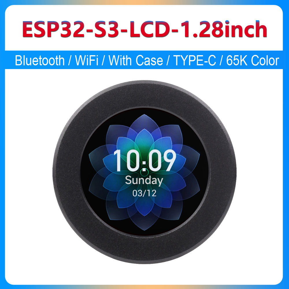 ESP32-S3 1.28inch Round LCD Di – обзор и цена Smart Home Esp32