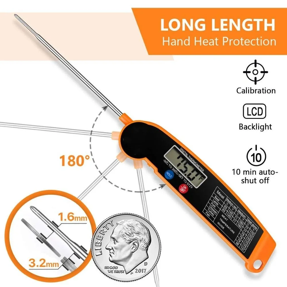 Digital Kitchen Food Thermomet – обзор и цена Smart Home Utensils