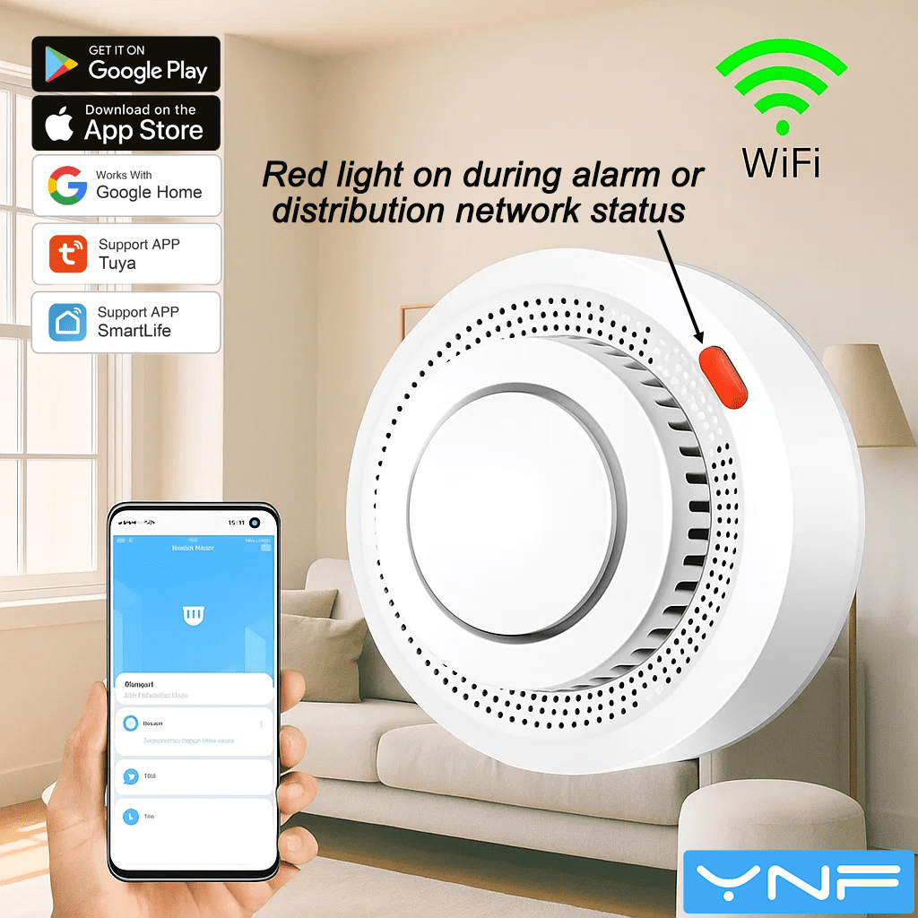 YNF WiFi Smart Home Security A – обзор и цена Smart Home Ynf