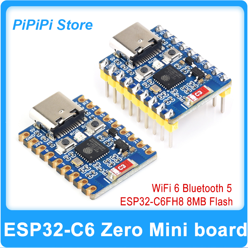 ESP32-C6 Zero Super Mini Devel – обзор и цена Smart Home Esp32