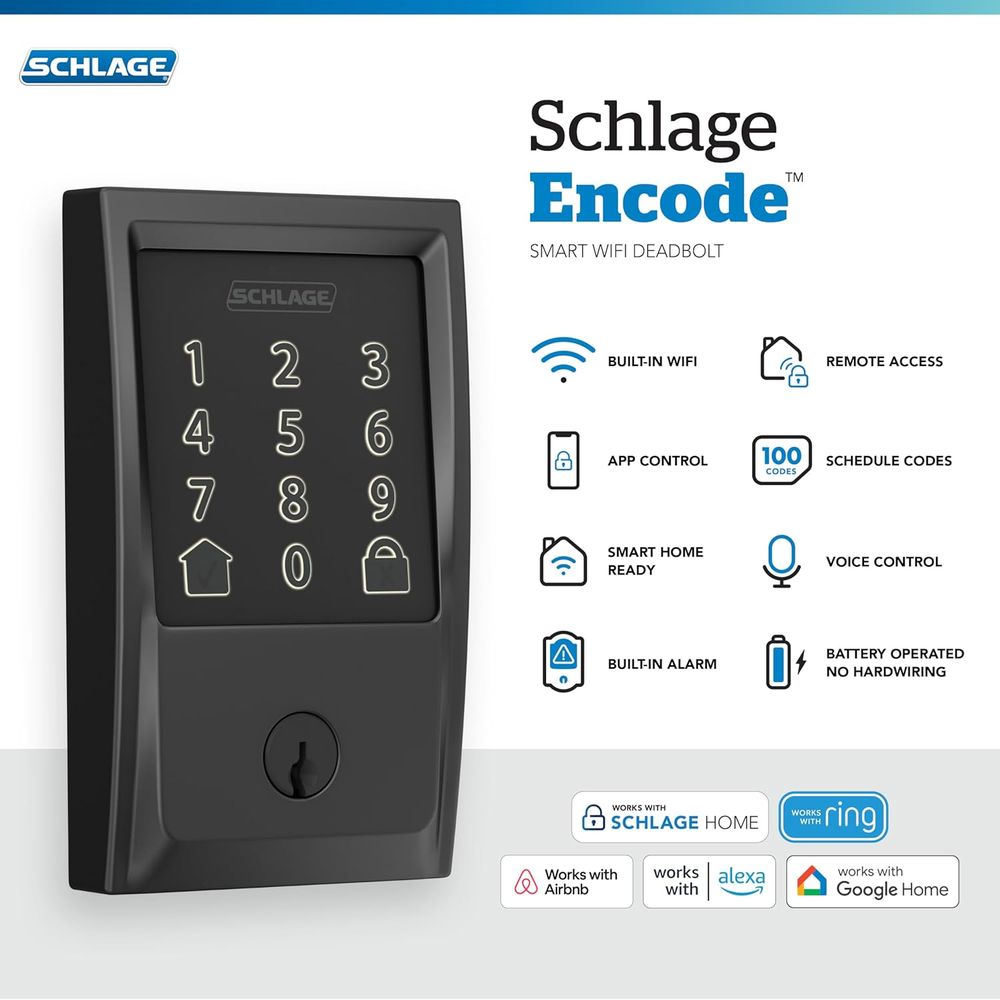 Encode Smart Wi-i Deadbolt Loc – обзор и цена Smart Home Lock