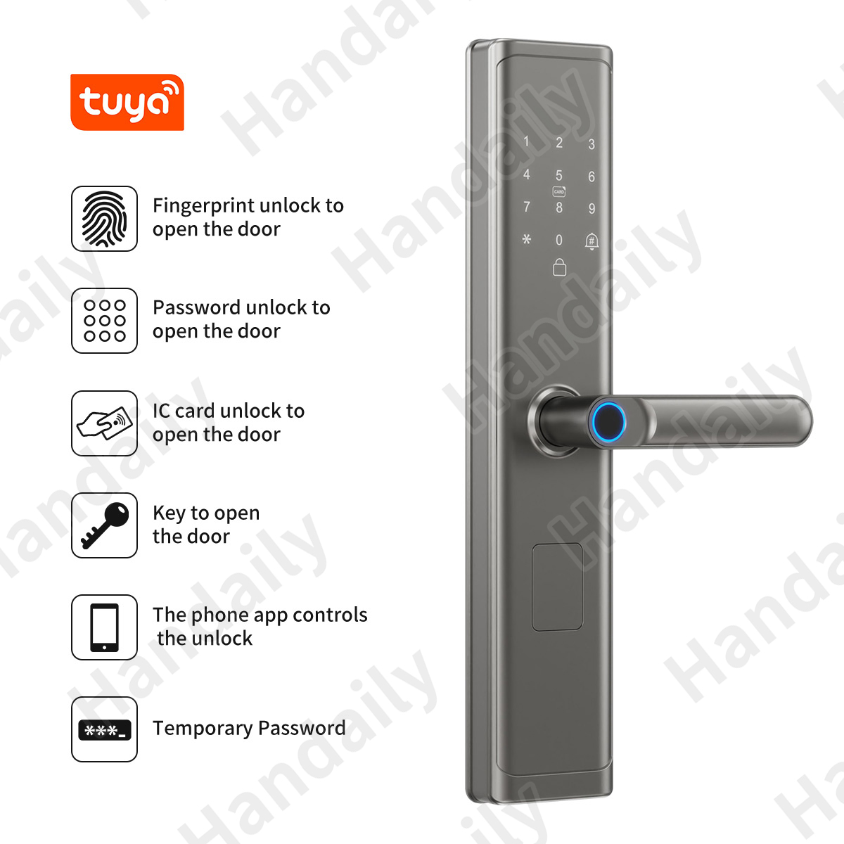 Tuya Wifi TTlock App Fingerpri – обзор и цена Smart Home Lock