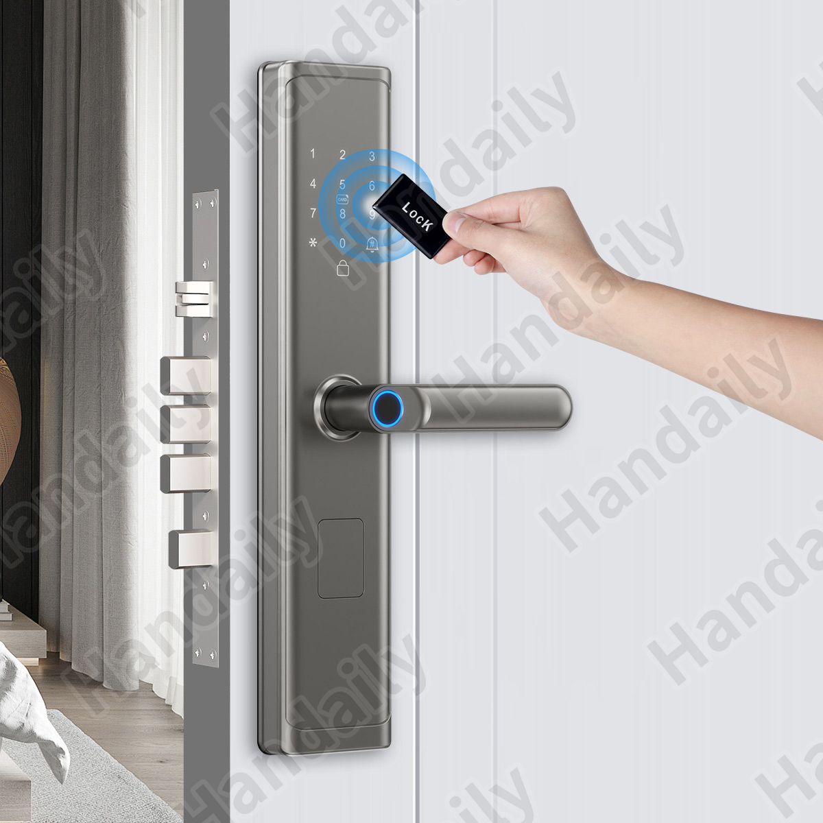 Tuya Wifi TTlock App Fingerpri – обзор и цена Smart Home Lock