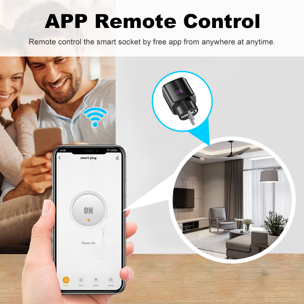 Smart 20A EU Plug WiFi+Bluetoo – обзор и цена Smart Home News