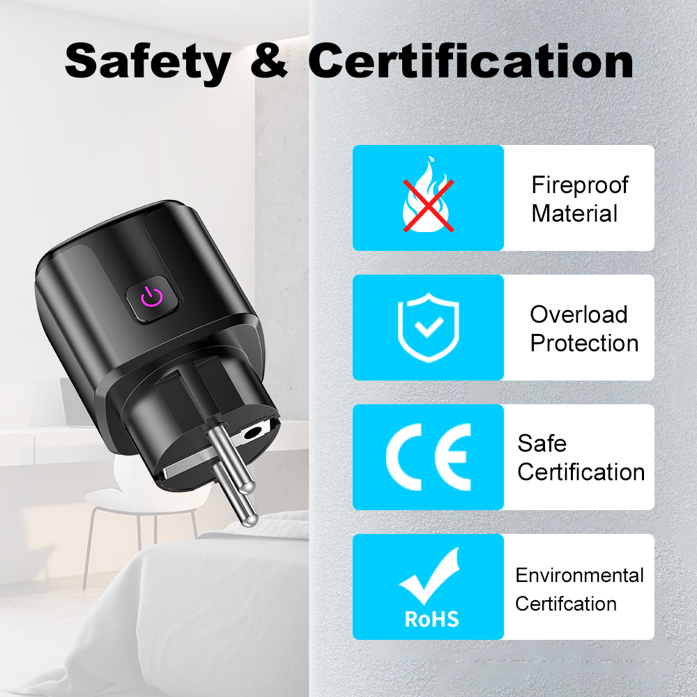 Smart 20A EU Plug WiFi+Bluetoo – обзор и цена Smart Home News