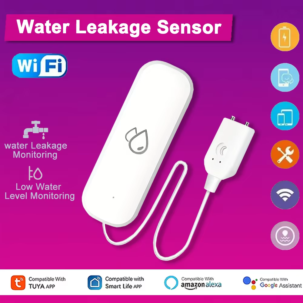 Tuya WiFi Water Leakage Alarm  – обзор и цена Smart Home News