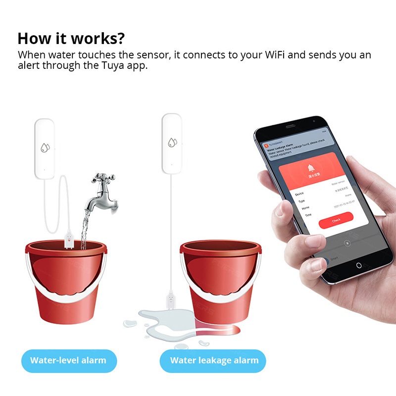 Tuya WiFi Water Leakage Alarm  – обзор и цена Smart Home News