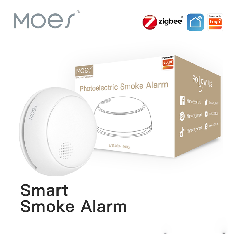 MOES ZigBee Smart Wireless Smo – обзор и цена Smart Smoke Detector