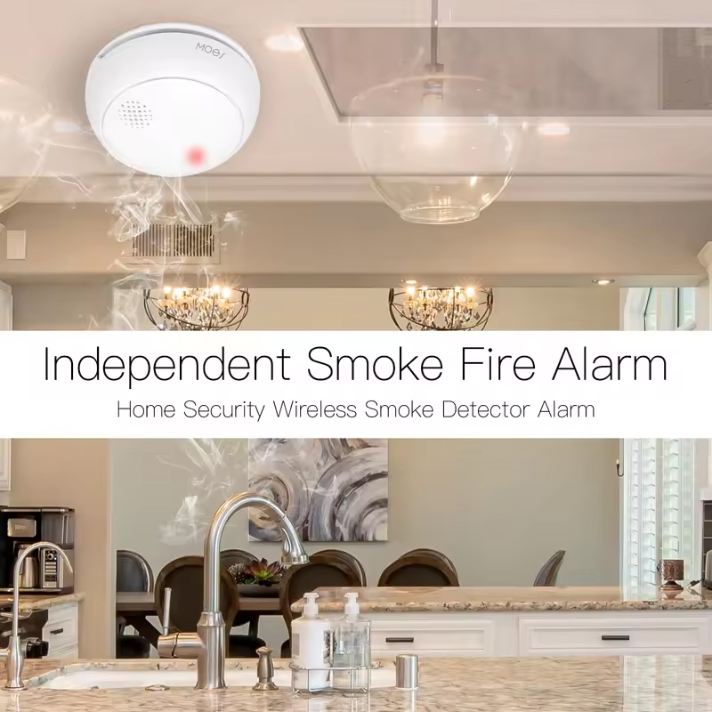 MOES ZigBee Smart Wireless Smo – обзор и цена Smart Smoke Detector