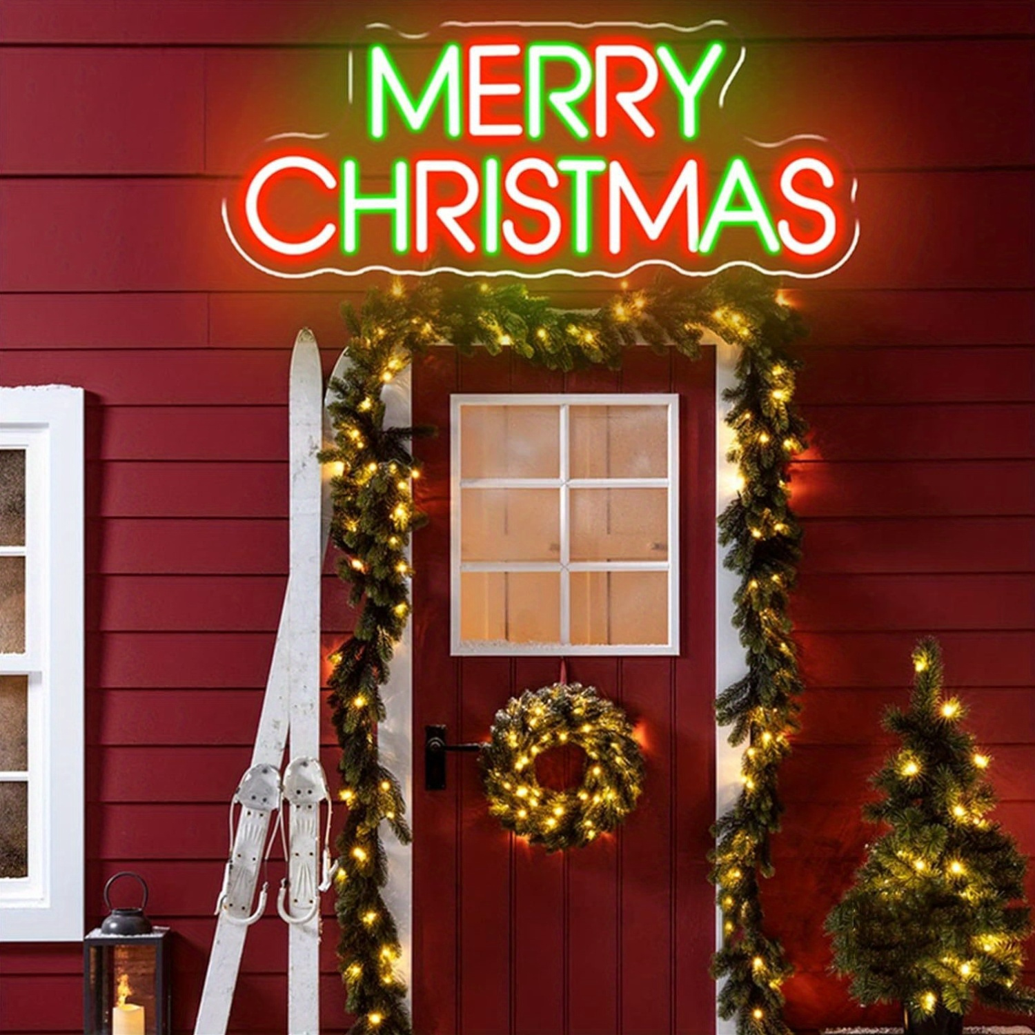 Large Size Merry Christmas Neo – обзор и цена Smart Home Poster