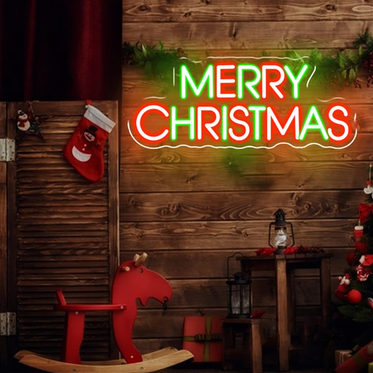 Large Size Merry Christmas Neo – обзор и цена Smart Home Poster