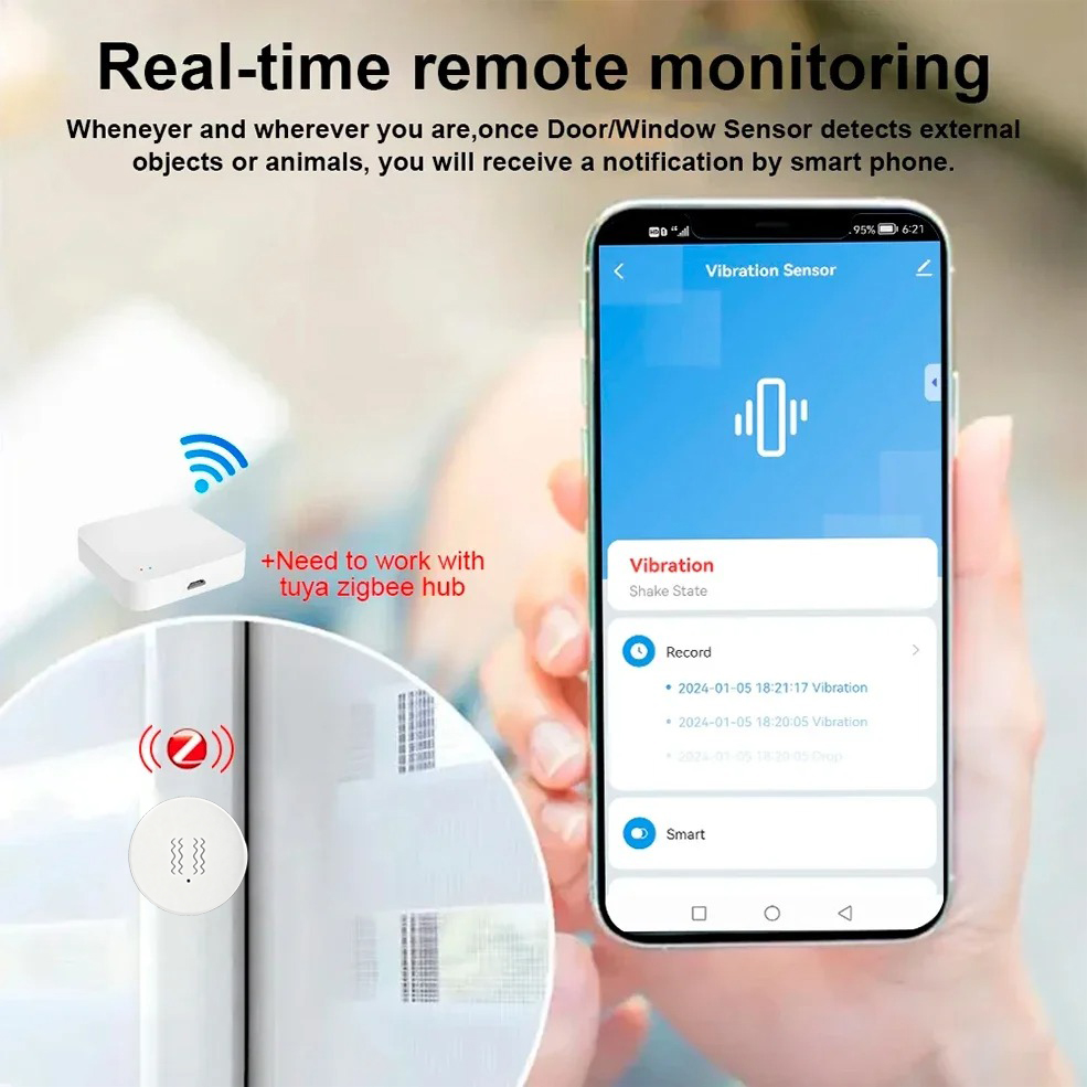 Tuya ZigBee Smart Vibration &  – обзор и цена Smart Home News