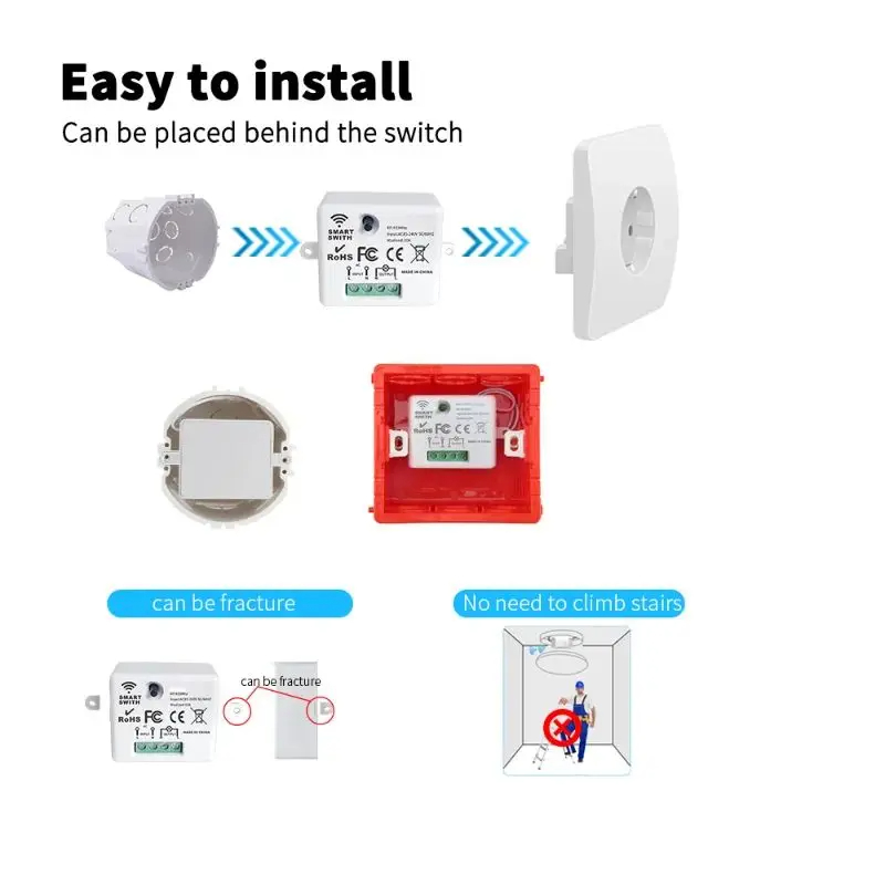 RF 433MHz Wireless Wall Switch – обзор и цена Smart Home Ventilation
