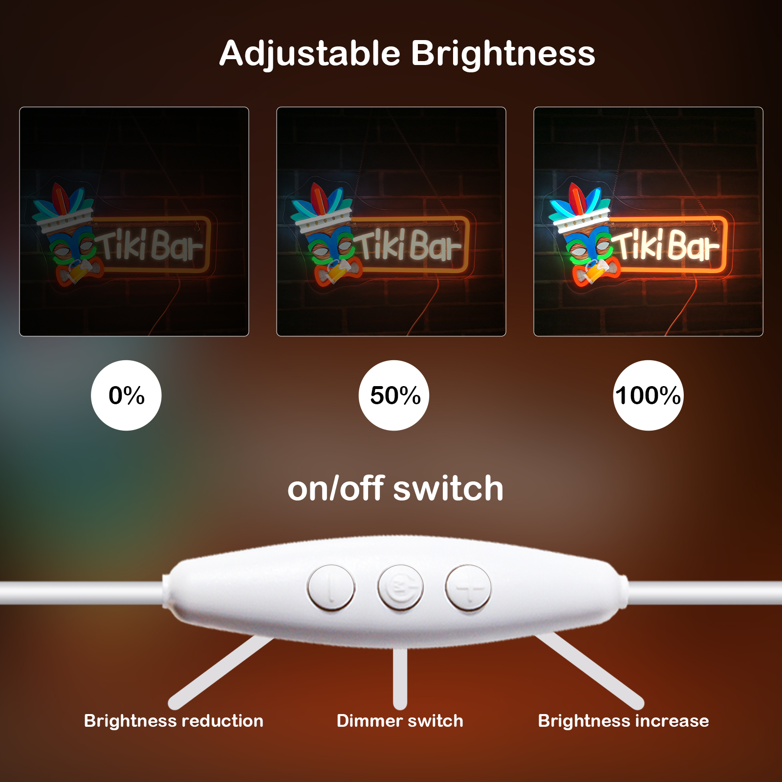 Tiki Bar Neon Sign UV Led Sign – обзор и цена Smart Home Poster