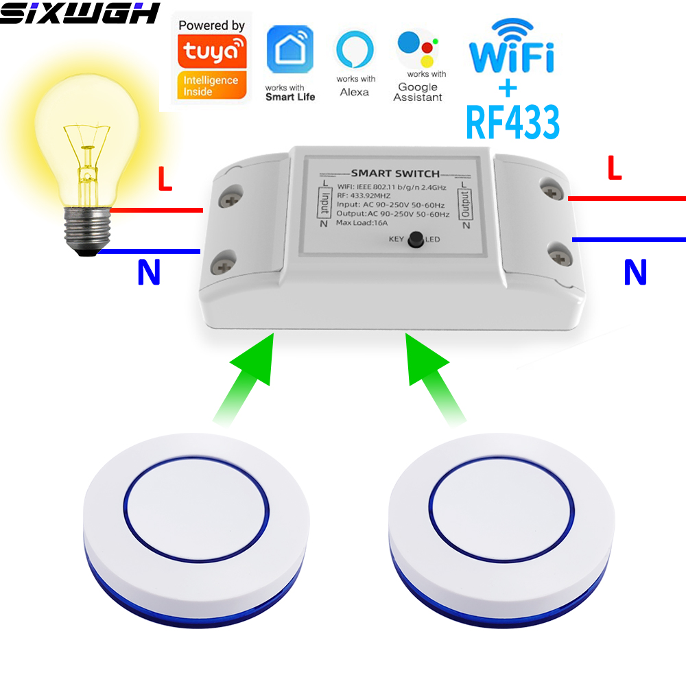 16A WiFi Tuya Smart Switch Wir – обзор и цена Smart Home Solution